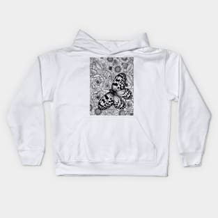 The paper kite garden Kids Hoodie